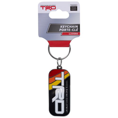 Plasticolor 004591R01 Toyota Racing Development TRD Stripes Enamel Key Chain