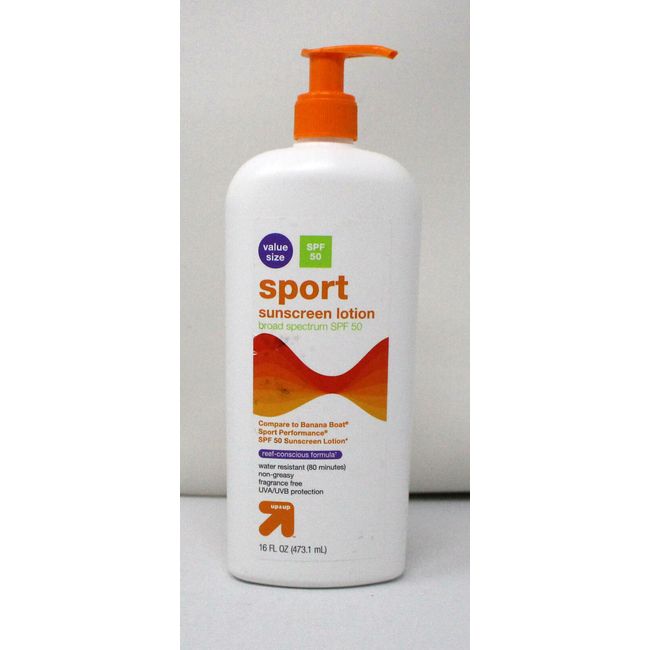 Up & Up Sport Sunscreen Lotion SPF 50 16 Ounce
