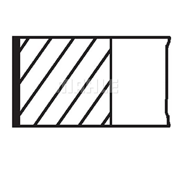 Mahle Original 008 65 N0 Kolbenringsatz