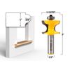 Yonico 18141 1-Inch Window Sill Router Bit 1/2-Inch Shank
