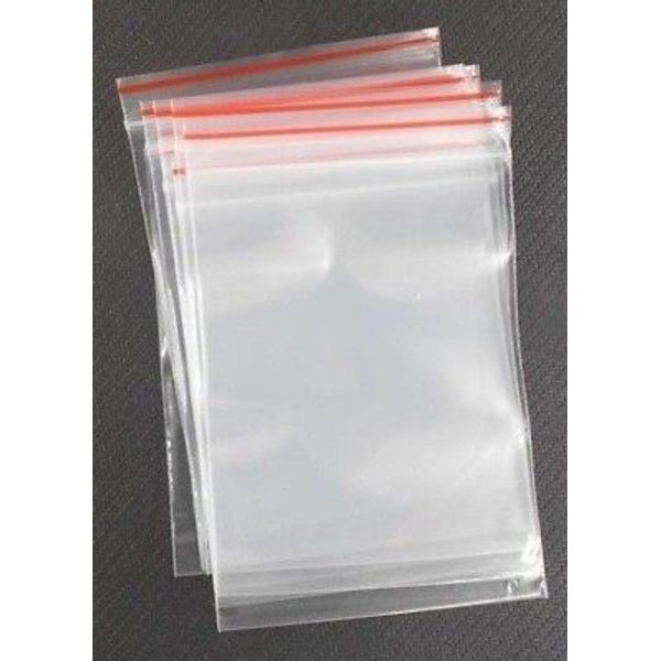 ProLine® 200 6x9 Clear Zip and Lock Plastic Zipper Poly Locking Reclosable Bags