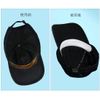 20 Pack Cap & Hat Liners Sweat Pads Sweat Absorbing Sheet Hat Guard Tape, Black