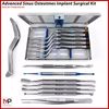 Bone Preparation Osteotomy Tools Kit Dental Implant Placement Bone Grafting