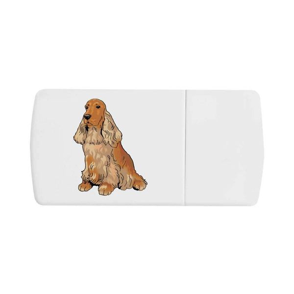 'Dog Cocker Spaniel' Pill Box with Tablet Splitter (PI00030396)