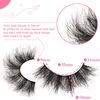 JIMIRE Flare Mink Lashes Fluffy False Lashes Pack Fluttery 10D Multi-dimensional Volume False Eyelashes 5 Pairs