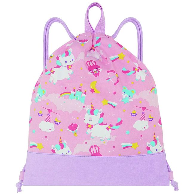 Skater KBK1 Drawstring Bag, Knapsack, Drawstring Bag, Unicorn, 12.8 x 15.4 inches (32.5 x 39 cm)