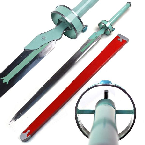 Sword Art Online Asuna Yuuki Lambient Light White Carbon Steel Replica Sword