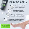SweatBlock Antiperspirant Quick-Dry Foot Lotion for Men & Women - Hyperhidrosis Aid to Stop Excessive Sweating - Reduces Foot Odor - Non-Irritating - Dermatologist Tested - Travel Size 1.69 fl oz