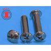 Stainless Steel Combo Truss Head, Post Nut Screw #10-24X1/2” 10sets