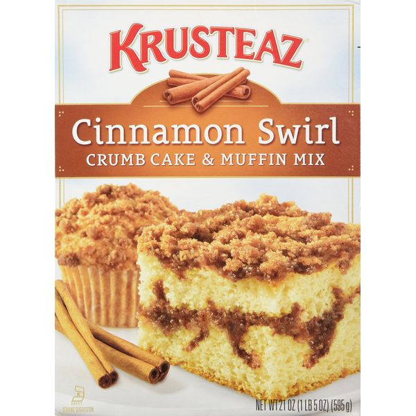 Krusteaz Cinnamon Swirl Crumb Cake & Muffin Mix