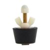 Rubber Plug with Valve for 1-1/2 Inch Pipe, with Blow Thru Valve