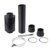 Universal 3" Air Filter Box Carbon Fiber Cold Feed Induction Air Intake Kit