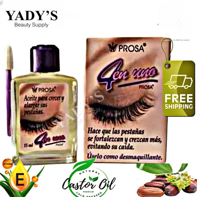 Prosa, Rapid Eyelash Growth Serum -Enhancer- Thicker Longer  4 in 1 Treatment.