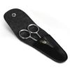 Kovira Precision Nose Hair Scissors with Adjustable Tension Screw - 10.16cm/4 Inch Overall Length - Rounded Safety Scissors for Trimming Nasal Hair - Also for Grooming Eyebrows, Ear Hair & Beards