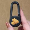 Azeeda 'Marshmallow Treats' Compass Keyring (KC00037161)