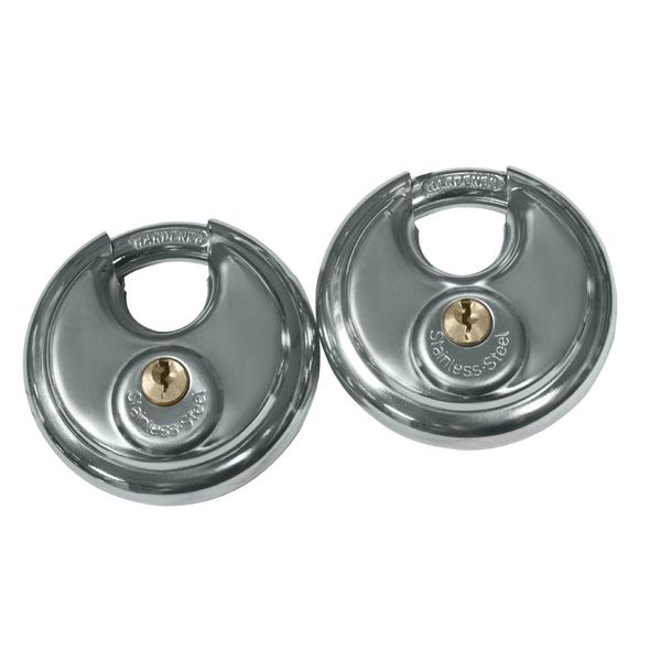 Blue Spot 70947 70mm Discus Lock (2 Pieces)