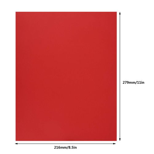 Colored Vellum Paper 8.5 x 11'' 50 Sheets Transparent Vellum Paper Translucent Printable Tracing Paper for Drafting Ink Jet Laser Printer (Multicolored)