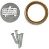 WAKI HIT534 Warmth Handrail 35 Joint, Gold
