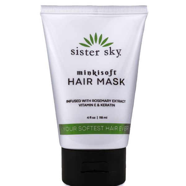 sister sky MinkiSoft Hair Mask for Your Softest Hair Ever - Sulfate Free, Paraben Free for Diverse, Mixed Texture, Coarse, Dry, Strong Hair