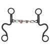 Showman Short Shank Chain Mouth Bit w/Copper Rings