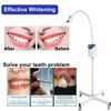 Pevor Dental Teeth Whitening Lamp Remote Teeth Whitener 6 LED Cold Light Teeth Bleaching System Tooth Bleaching Accelerator Set LED Teeth Whitening Machine with 4 Colors Light
