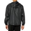 Solstice Apparel Men's Taped Rain Jacket, Black, Extra Large