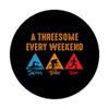 A Threesome Every Weekend Sport Marathon Triathlon PopSockets Swappable PopGrip