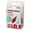 Tandex Flexi Ruby 0.90mm Interdental Brush - 1 Pack of 6 Brushes (6)