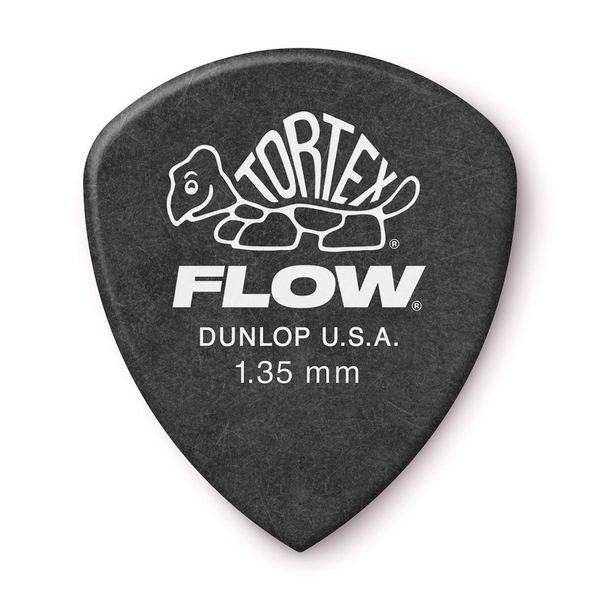 Jim Dunlop 558P135 Tortex Flow 1.35 12 Count Players Pack