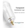 Compressed Air Water Separator Pressure Regulator for Compressor, 1/4 Inch Filter with Quick Coupling