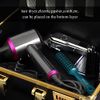 Kinglioncase Barber Case Clipper Bag Black, Hair Kit Tool Box Aluminum Organizer with Portable Handle and Secure Numlock for Scissors, Clippers, Barber Supplies 15.8" x 11" x 6.5"
