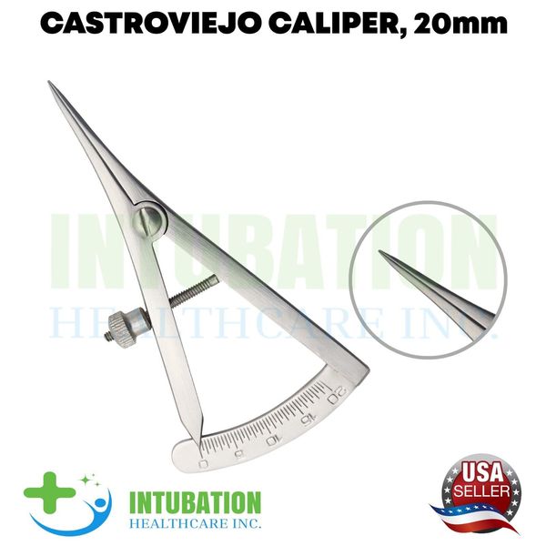 Castroviejo Caliper Eyelid Surgical Ophthalmic Instruments Bone Mapping Caliper