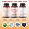 Cayenne Pepper Ginger Turmeric Berberine - Digestion, Gut Heath Support - Made i