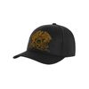 Rock Off Queen Unisex Baseball Cap. Gold Classic Crest