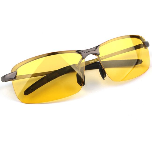 Night Driving Glasses Anti Glare Polarized With Stylish Case - Night  Vision/ Tac Glasses - for Driving - Nighttime Glasses