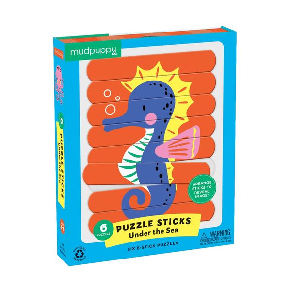 Mudpuppy Under The Sea Puzzle Sticks