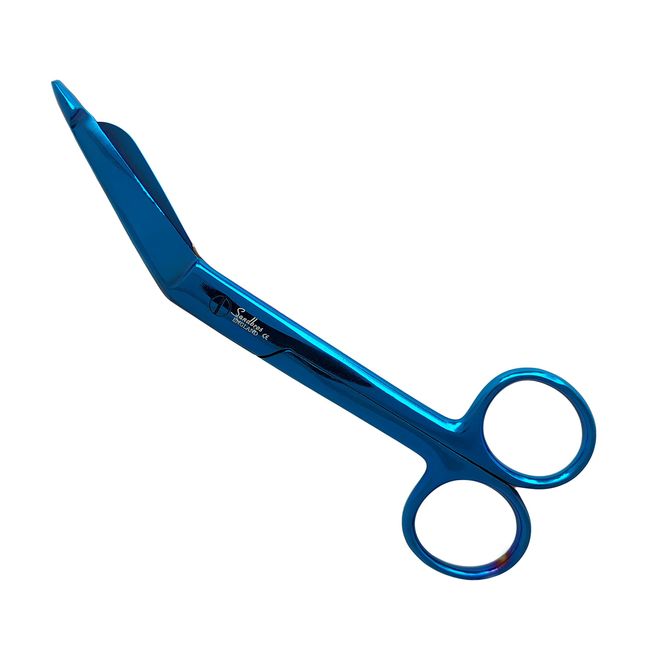 Lister Bandage Scissors Angled 14 CM Blue SANDBROS