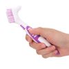 FILFEEL Denture Brush, 2pcs/Set, Specially Designed to Thorough Cleaning Dentures & Bridges