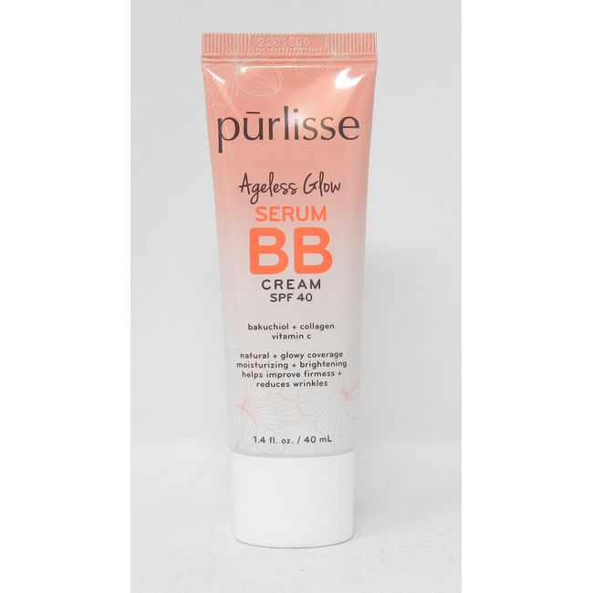 Purlisse Ageless Glow Serum BB Cream SPF 40 Light Medium Duo Pack