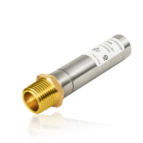 1-Pack HeSun Stainless Steel Straight Water Hammer Arrestor, 1/2-Inch MIP Connection, Reduce Laundry Washer Knock Noise(HAMMER006)