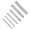 DEWIN Tap Extractor, Steel Broken Head Taps Remover Stripped Screw Tap Extractor Set Bolt Extractor Set(6Pcs/Set)