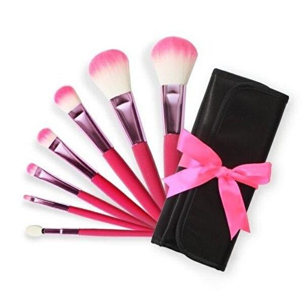 7-piece travel pouch set makeup brush luxury beauty portable_WED81BE