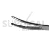 3 HEANEY Forceps Surgical OB/GYN Veterinary Instruments 8.5" Curved Double Tooth