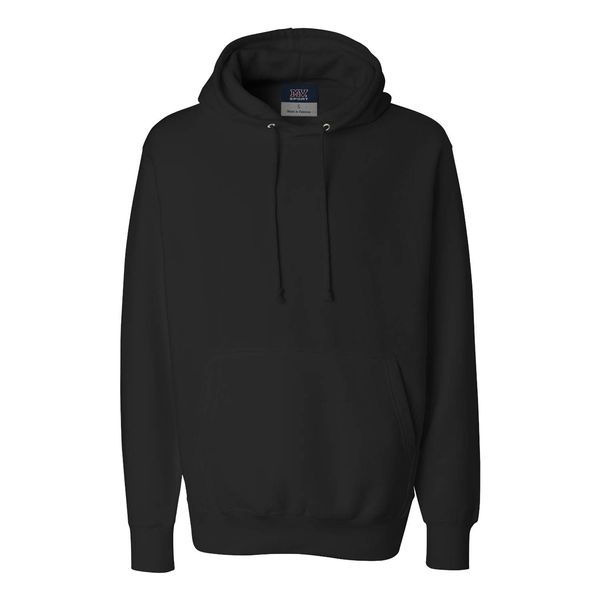 MV Sport Cool Fleece Hoodies for Men (Heavyweight Mens Sweatshirt) Mens Hoodies Pullover (Black, Large)