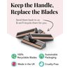 FFS Beauty Replacement Razor Handle (blade sold seperately) (Fuchsia)