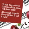 Hurraw! Black Cherry Tinted Lip Balm, 3 Pack: (Sheer Red Tint) Organic, Certified Vegan, Cruelty and Gluten Free. Non-GMO, 100% Natural Ingredients. Bee, Shea, Soy and Palm Free. Made in USA
