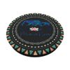Bohemian Boho Mama Bear Two babies cubs on Black PopSockets Swappable PopGrip