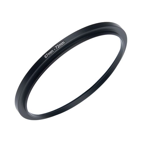 67mm to 72mm Camera Filter Step-Up Ring Adapter - Metal for All Brands UV ND CPL Filters