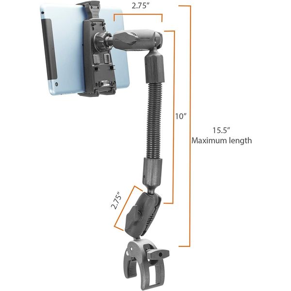 iBOLT sPro2 Accessibility Post / Pole / Rail / Handlebar Clamp Mount