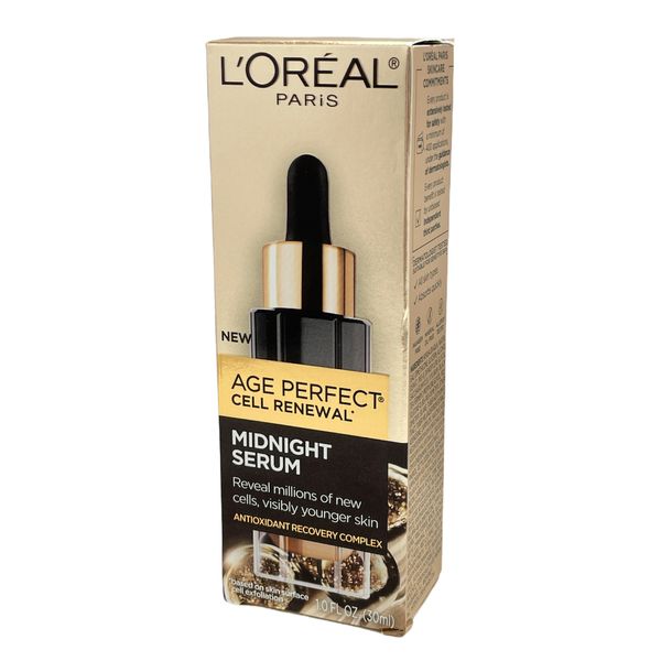 L'Oreal Age Perfect Cell Renewal Midnight Serum 1.0fl.oz./30ml New In Box